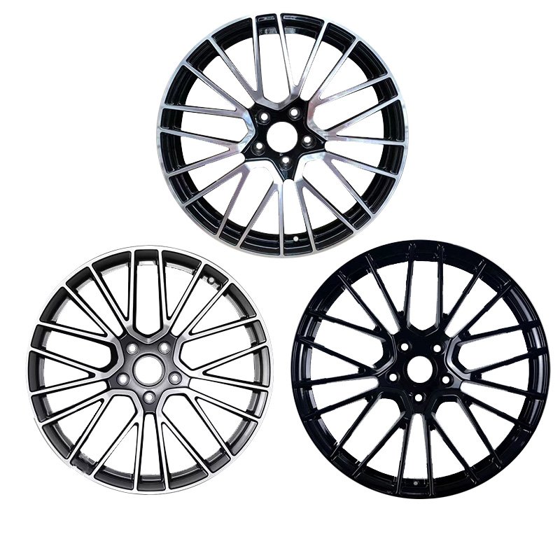 Spinning Process Factory Direct Sales 20 21 22 23-inch Forged Wheels Are Commonly Used in Porsche Upgrades and Repairs
