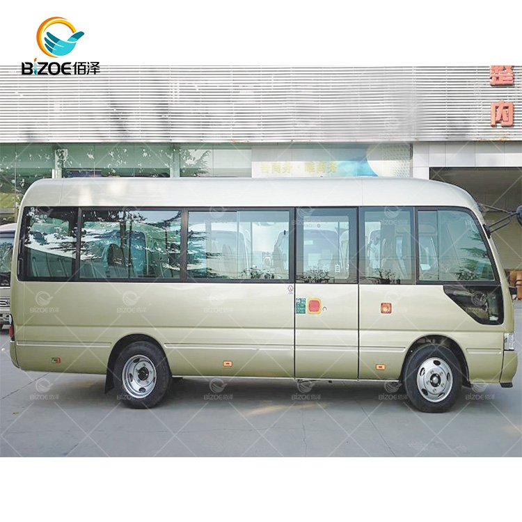 Lower Price diesel Engine Used coaster Bus