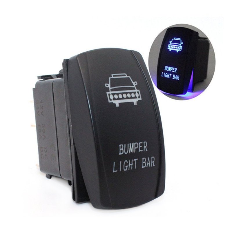 12v Dc Jack Socket with Dc Rocker Switch Laser Design ON-OFF Rocker Switch for Carling Boat