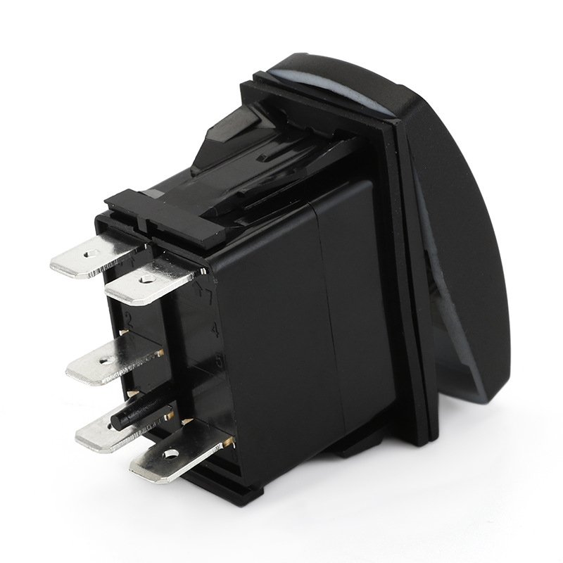 12v Dc Jack Socket with Dc Rocker Switch Laser Design ON-OFF Rocker Switch for Carling Boat