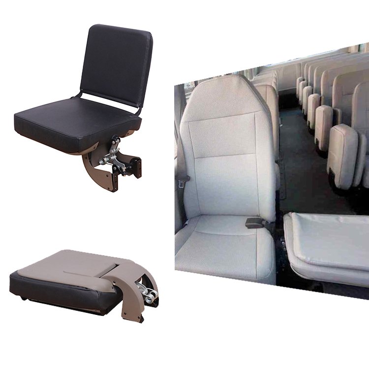 Camper Van Accessories Camper Van Multifunctional Seat Bus Passenger Double Foldable Seats for Campervan