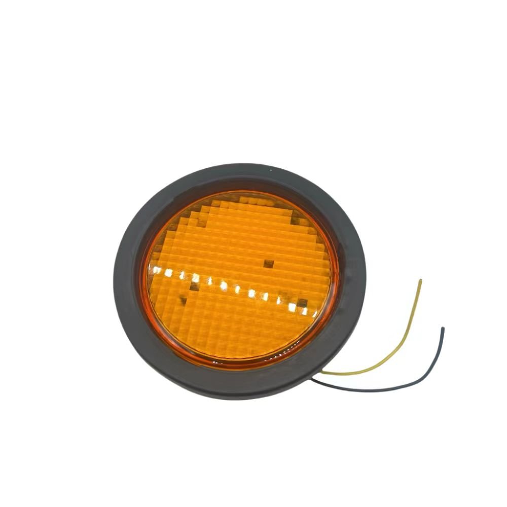 24V 4-inch LED Trailer Waterproof Tail Lights for Trailer Braking and Turn signal Tail Light Outline Marking 12V