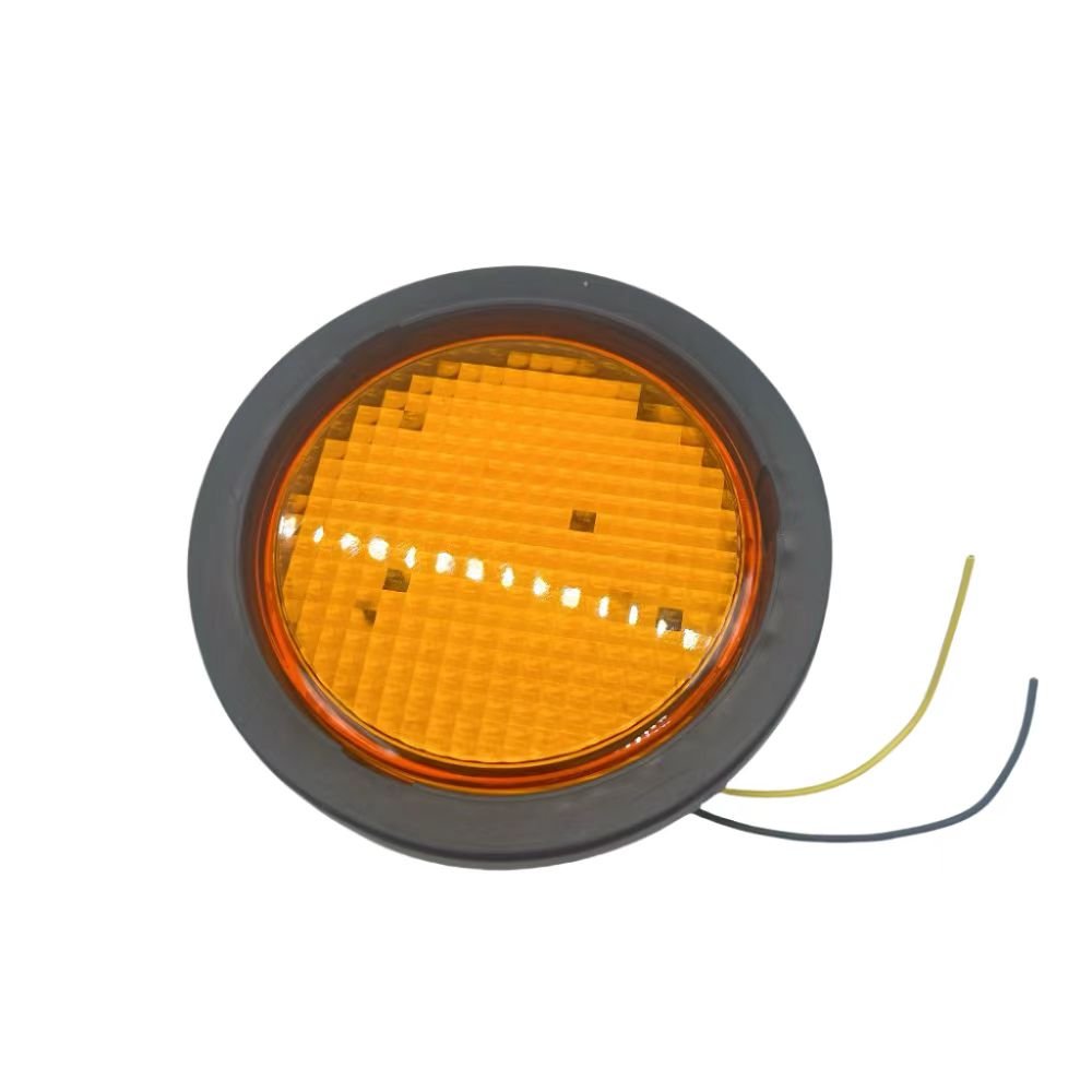 24V 4-inch LED Trailer Waterproof Tail Lights for Trailer Braking and Turn signal Tail Light Outline Marking 12V