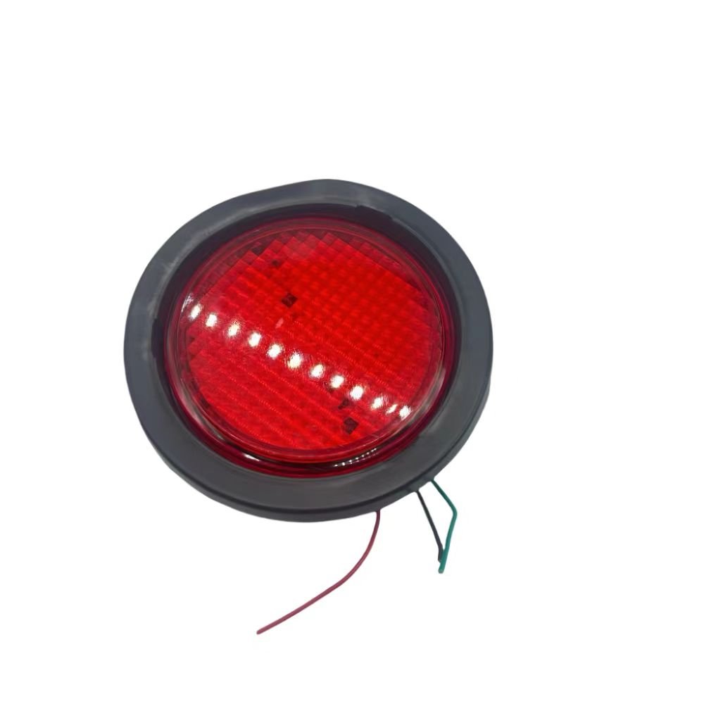 24V 4-inch LED Trailer Waterproof Tail Lights for Trailer Braking and Turn signal Tail Light Outline Marking 12V