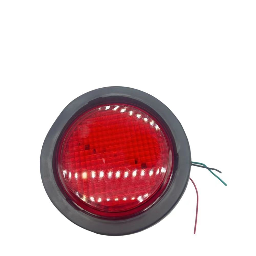 24V 4-inch LED Trailer Waterproof Tail Lights for Trailer Braking and Turn signal Tail Light Outline Marking 12V