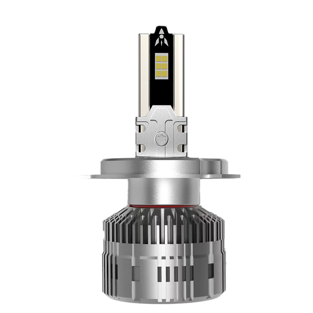 2024 Newest T1 90W 6500K 9000LM 9005 H4 H7 H11 Double Copper Tube 3570 6 Chips 36V Auto Car Strong Driver Led Headlight
