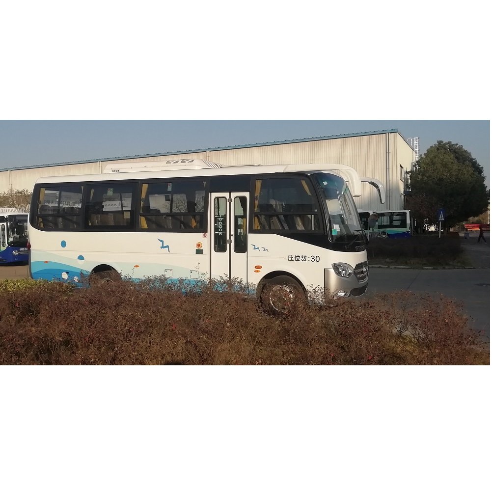 32+1 Seats Mini Bus Diesel Engine High Quality Minibus