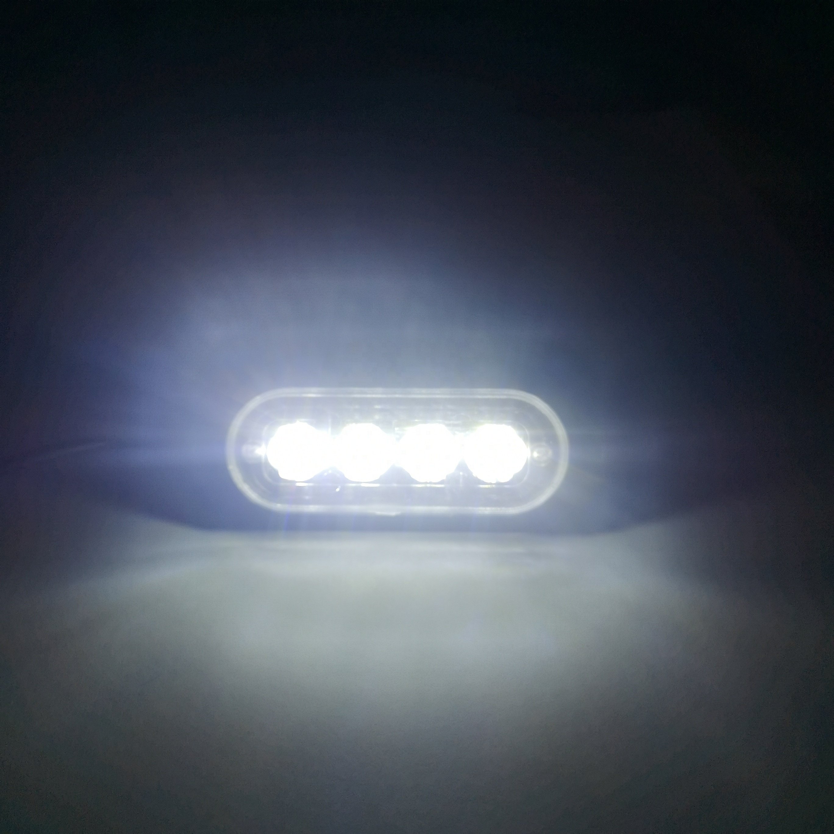 DXZ 4LED Amber Warning Light Side Marker Light LED Clearance Indicator Light for Truck Trailer RV Car Boat Bus Lorry