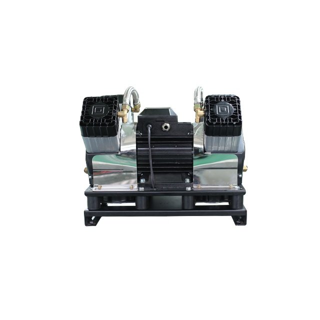 Electric Air Compressor AC&DC Invert 12v to 380v Heavy Duty Tire Inflator Oilless Pump Use for Bus