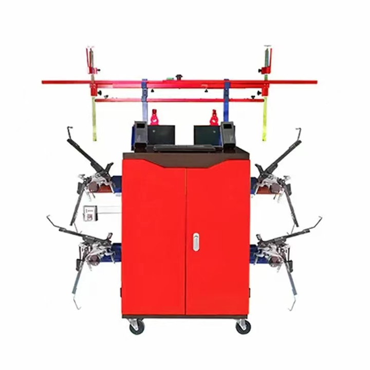 Truck Bus Mobile Four Wheel Alignment Machine Four Blue Tooth CCD Truck Wheel Alignment Machine