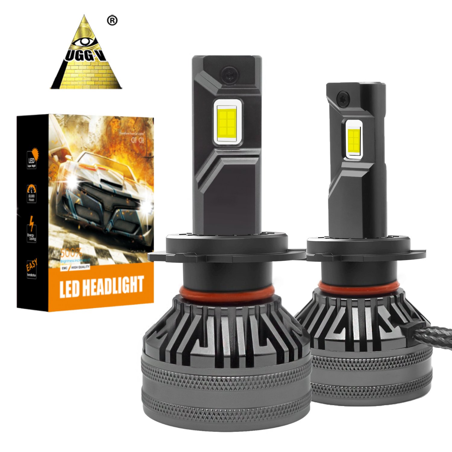 With Toyota Lexus Cars OEM Factory E22 LED Chip Headlight Conversion Kit New 12V 90 IP68 Mini Projector Led Light for Cars 6500K