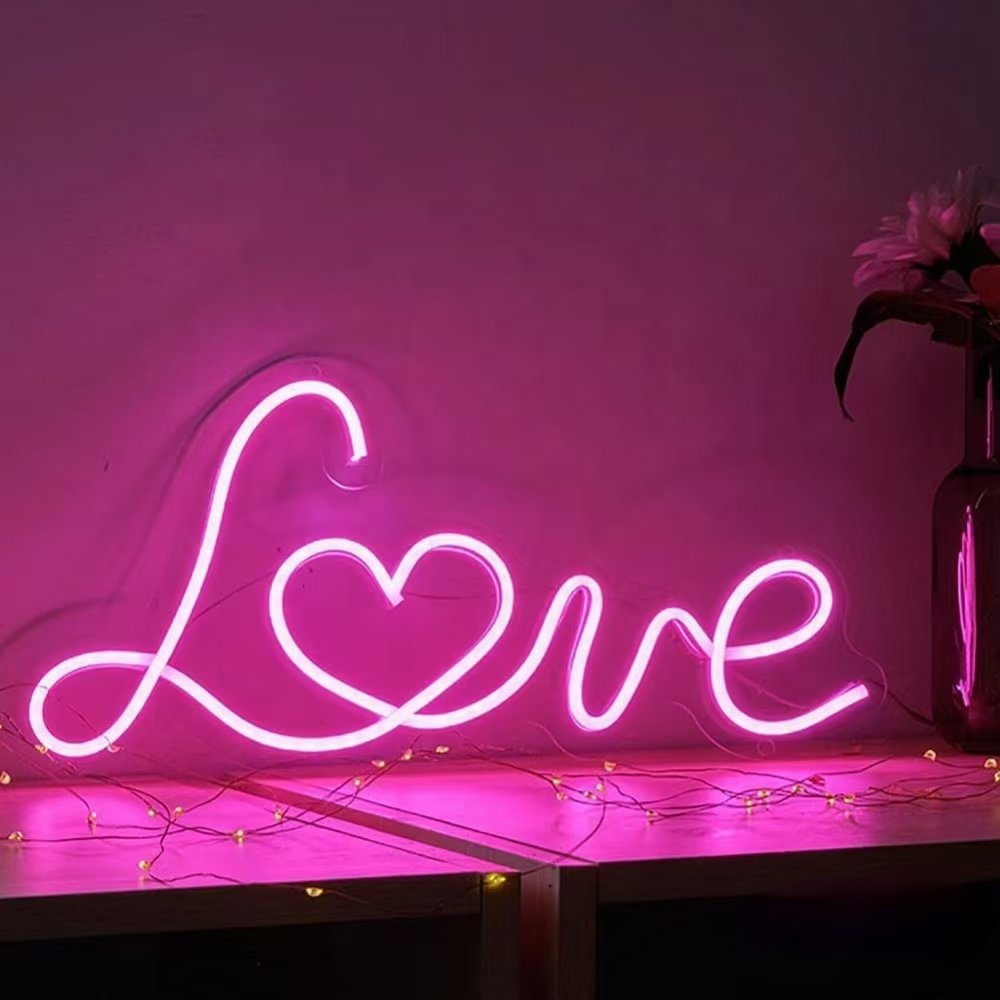 Fast Delivery Custom Neon Light Sign logo Dropshipping Birthday Party Home Room Wedding Neon Sign
