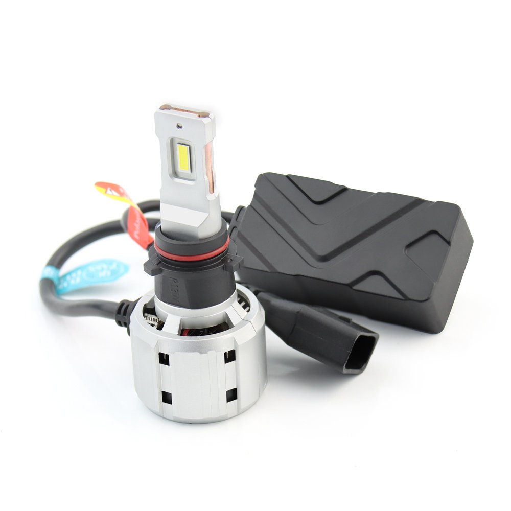 LANSEKO CANBUS LED Headlight Fog Light Bulbs P13W PSX26 H4 H7 H11 9005 With G-XP Chip 130W Copper Tube Cooling for Car Headlight