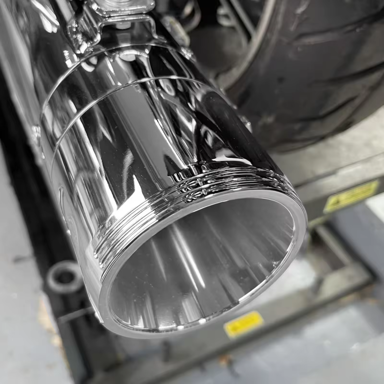 Custom 90 mm Slip-On Exhaust for Motorcycles Includes Cat-ASC Can-BUS Actuated Sound System 2 Pack Motorcycle Accessories