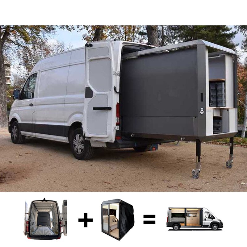 Cassette Rv Camper Van Motorhome Campervan Sale Flat Pack Motor Home 4X4 Off Road Campervan Motorhome