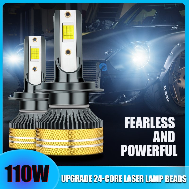 Led Car Headlight 39800lm for H1 H4 H7 H11 H3 9005 9006 9012 LED Headlight Bulbs T1 Led Car Headlamp