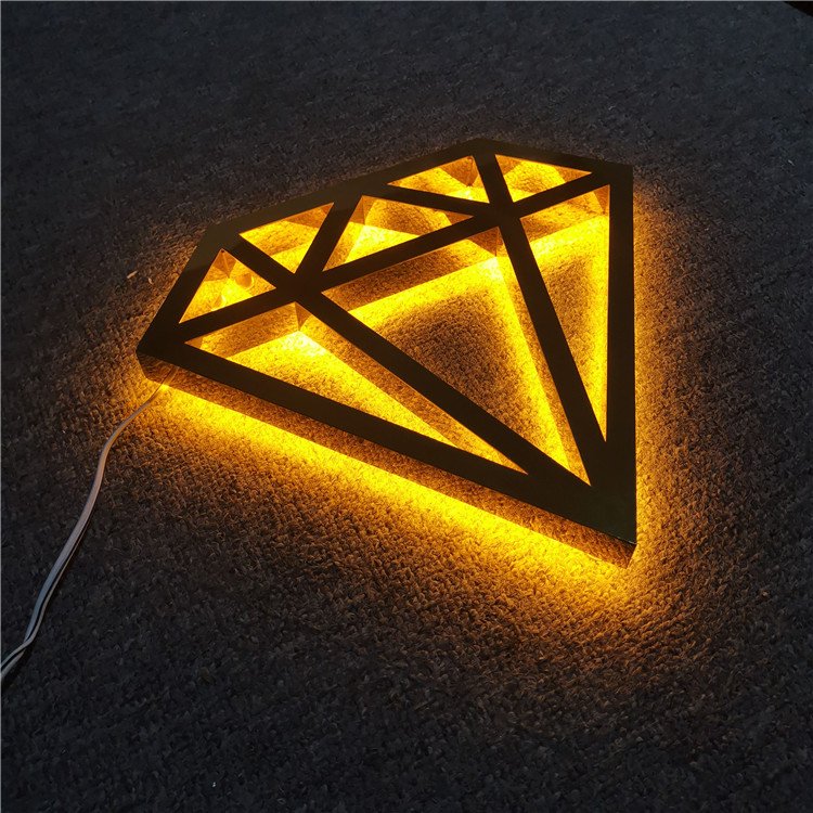 Fast Delivery Custom LED Sign No MOQ CE RoHs Certification Custom Led Letter Sign 3D Led Backlit House Number