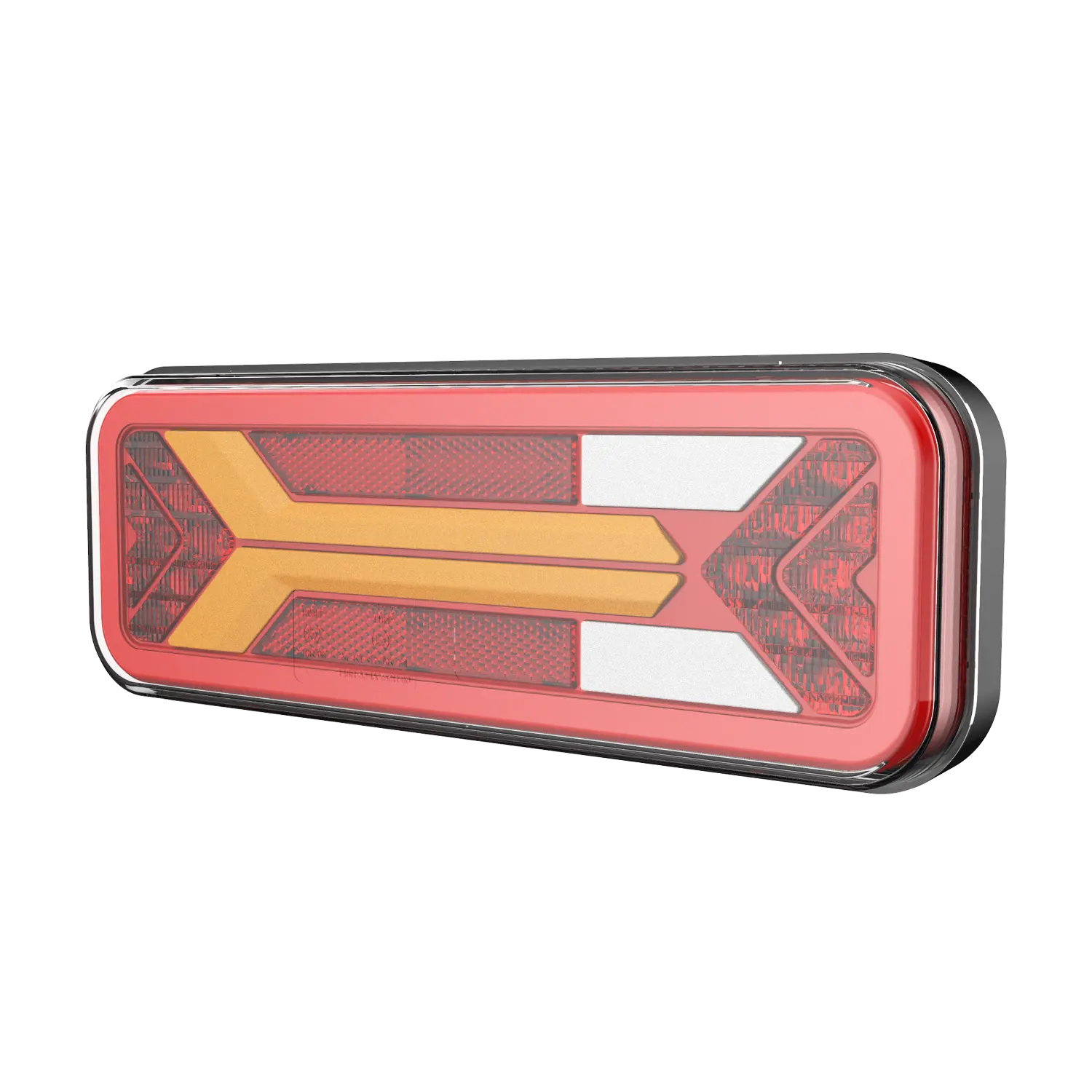Emark ROHS 12V 24V Trailer Truck Stop Reverse Fog Turn Led Rear Position Multifunctional Tail Lights for Lorry Bus Heavy Vehicle