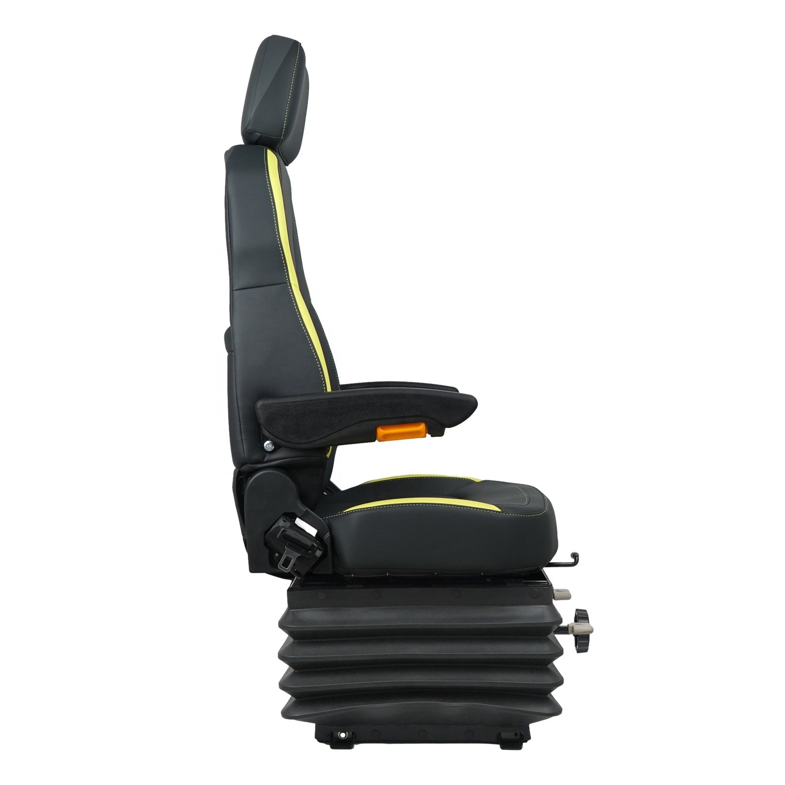 Heavy Duty PVC Bus and Truck Driver Seat with Mechanical Suspension