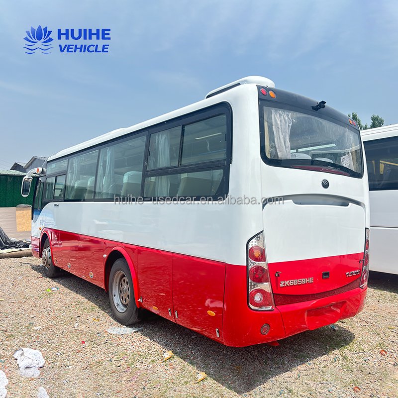 Luxury Mini City Bus by Yu Tong Used Diesel Manual Transmission with Weichai Engine Buses for Sale in China and Africa