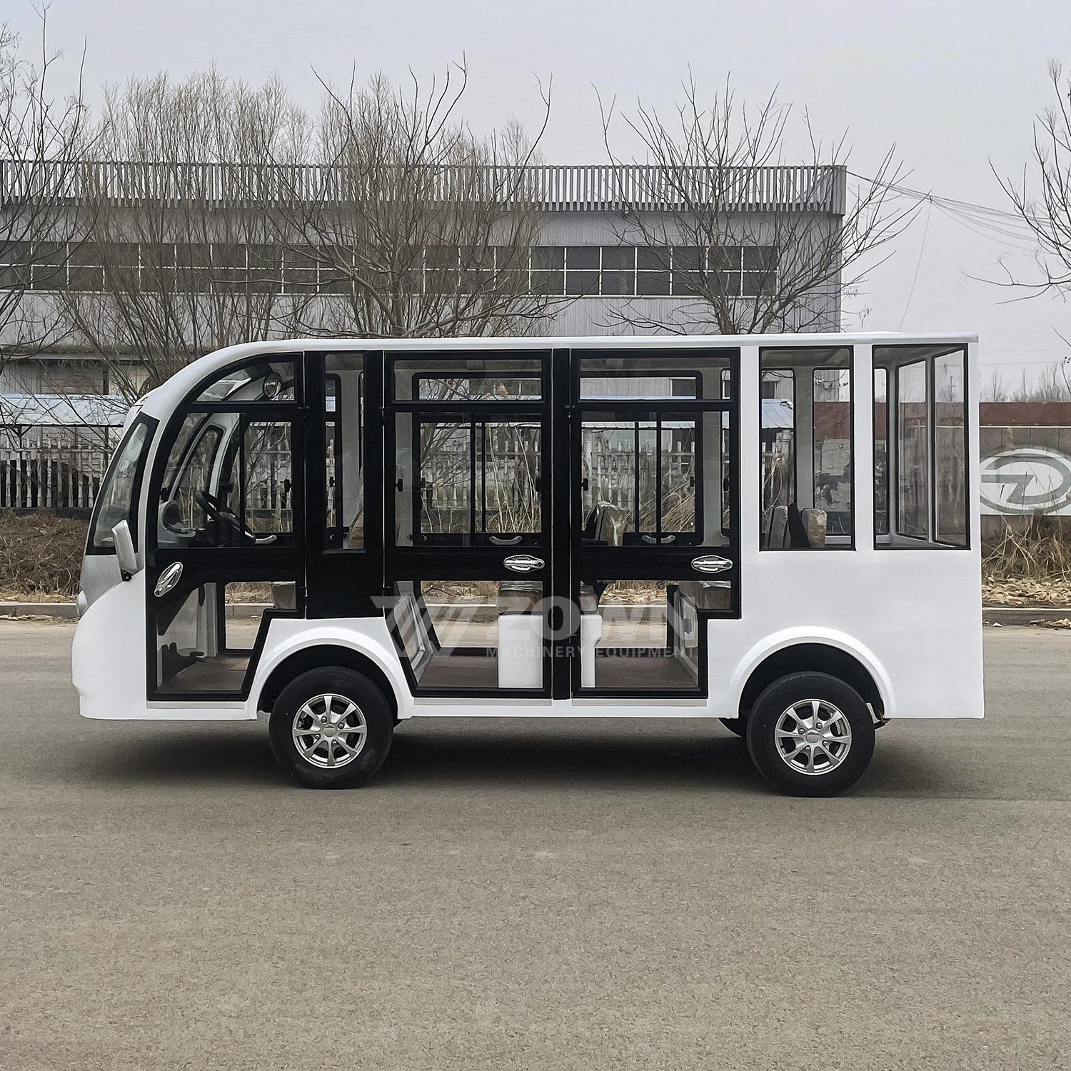 Wholesale 14 Seat Electric Sightseeing Bus 72V Electric Tour Bus Tourist Car