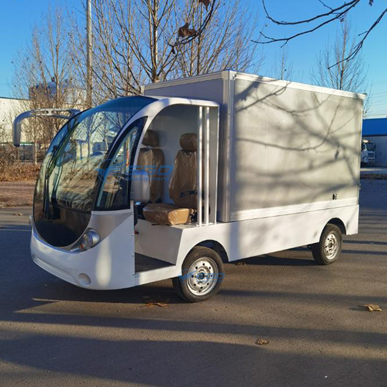 Electric Utility Van / China Small Campe Commercial EV Cargos Van Electric Vehicles Delivery Truck for Sale