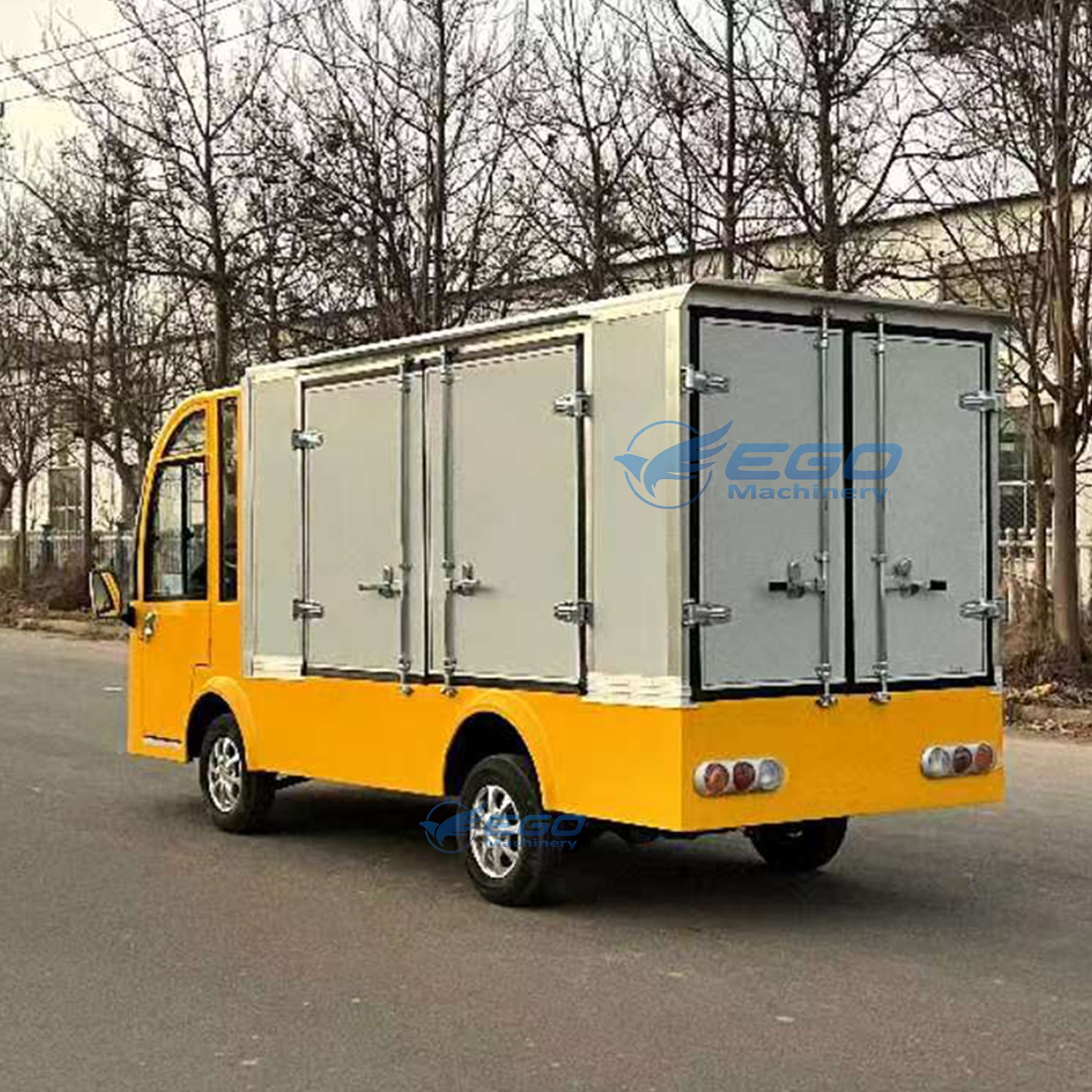 Electric Utility Van / China Small Campe Commercial EV Cargos Van Electric Vehicles Delivery Truck for Sale