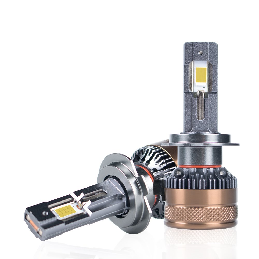 Xenplus F100 Plus Car Lighting System Car Led Headlamp Bulb 200w 6000K 50000LM Csp Chip H1 H3 H4 H7 H8 H11 Car Led Headlight