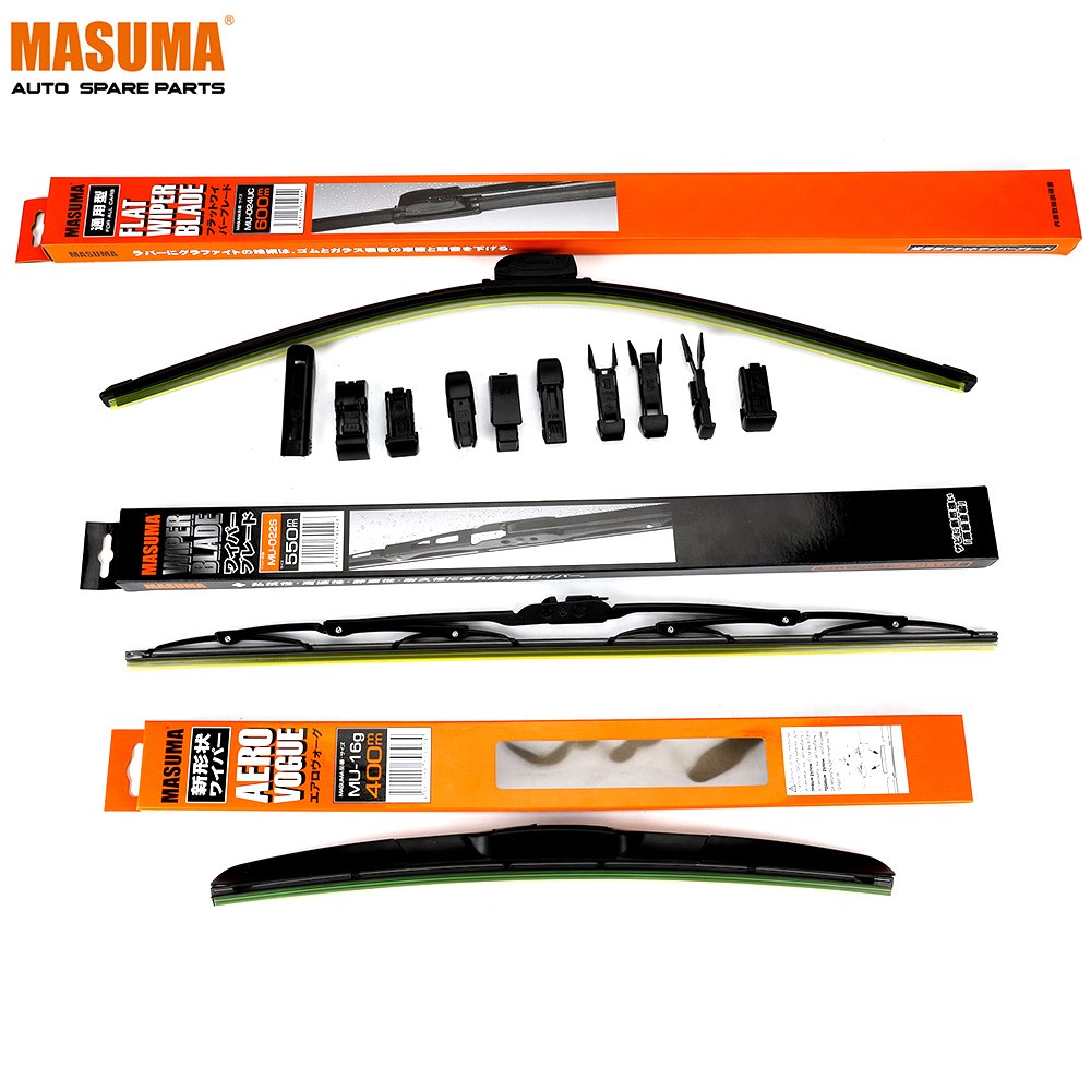 MU-016UC MASUMA Manufacturer Universal Auto Parts Silicone Wiper Blade Vehicles Accessories