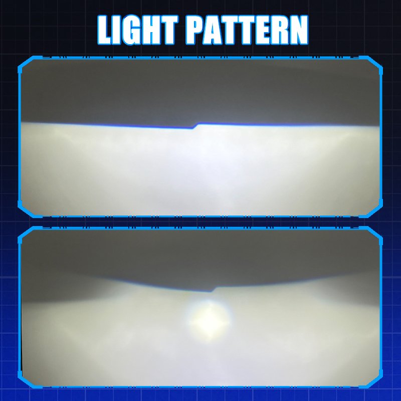 High Quality IP68 Led Double Light Lens 6000K 12V Bi Led Laser Projector Lens 1.8 Inch Bi Led Laser Projector Len for Car