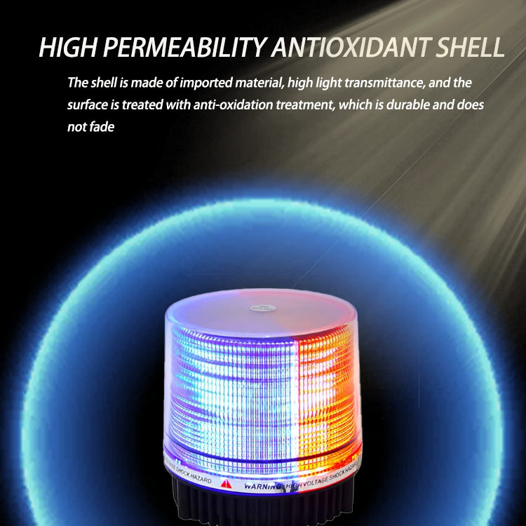 Factory Cheap Price LED Car Truck Warning Flash Beacon Strobe Emergency Light School Bus Lamp Magnetic Base