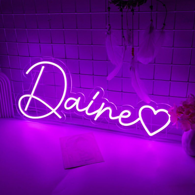 Decor Home Wedding Advertising Welcome Indoor Outdoor Billboard Flexible Custom Personalized LED Acrylic Letters Neon Light Sign