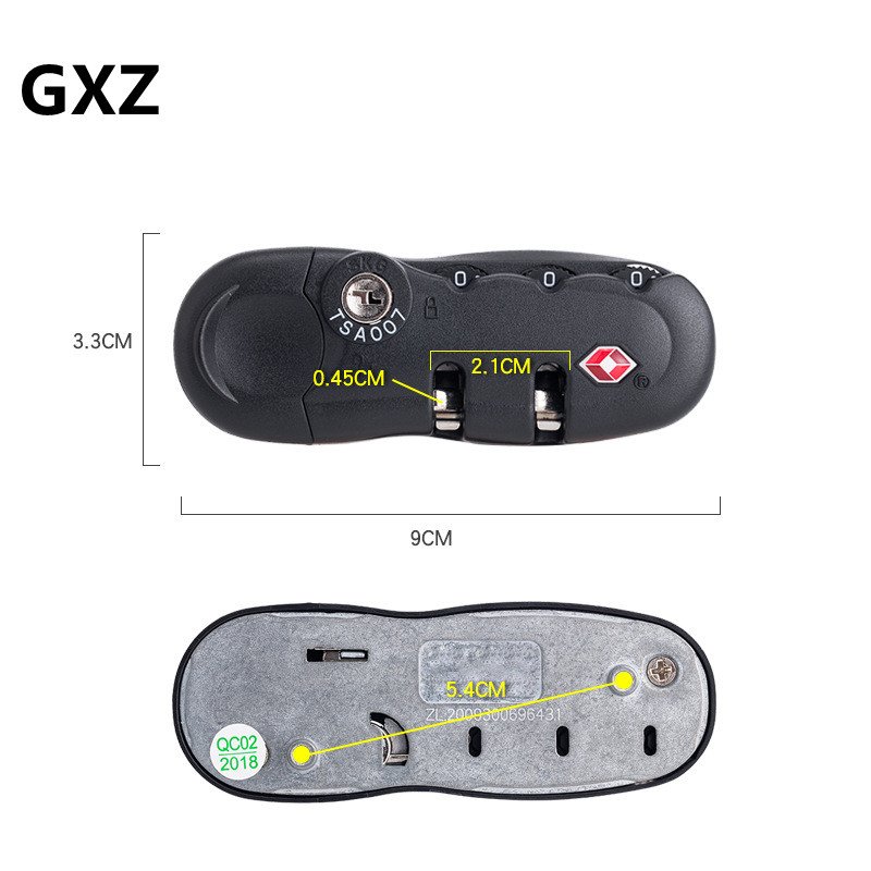 Source Factory Luggage Combination Smart Lock Bus Luggage Compartment Lock