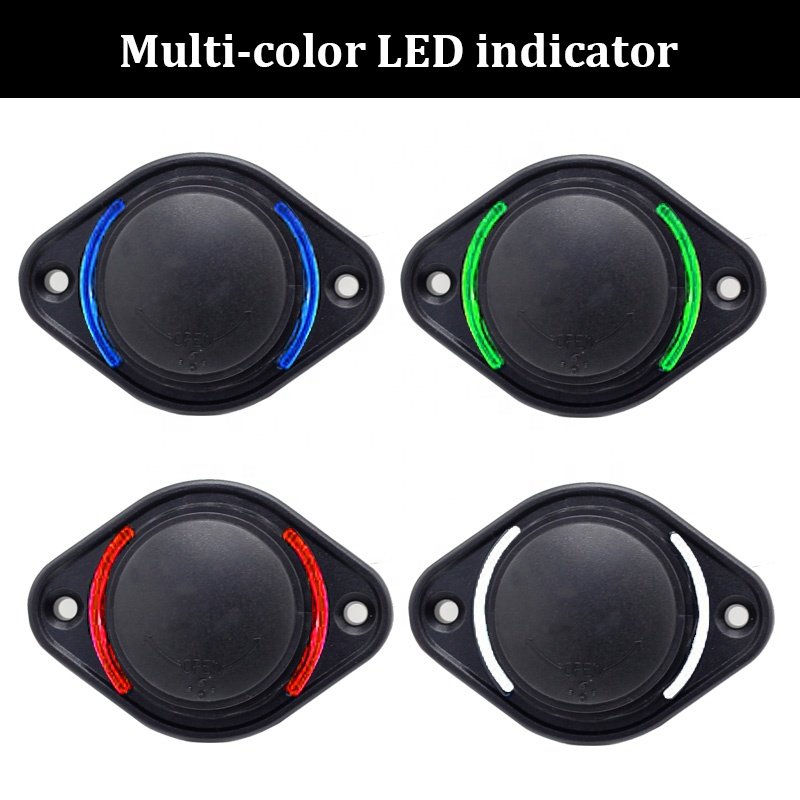 12V 3.1A Flat Surface Panel Mount Car Seat Dual USB Bus Charger With Connectors