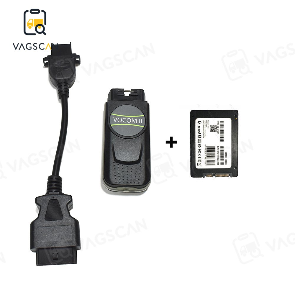 Truck Bus Construction Excavator for VOCOM II Mini Vocom2 88894200 with 2.8.150 PTT Software Version Diagnostic Tool