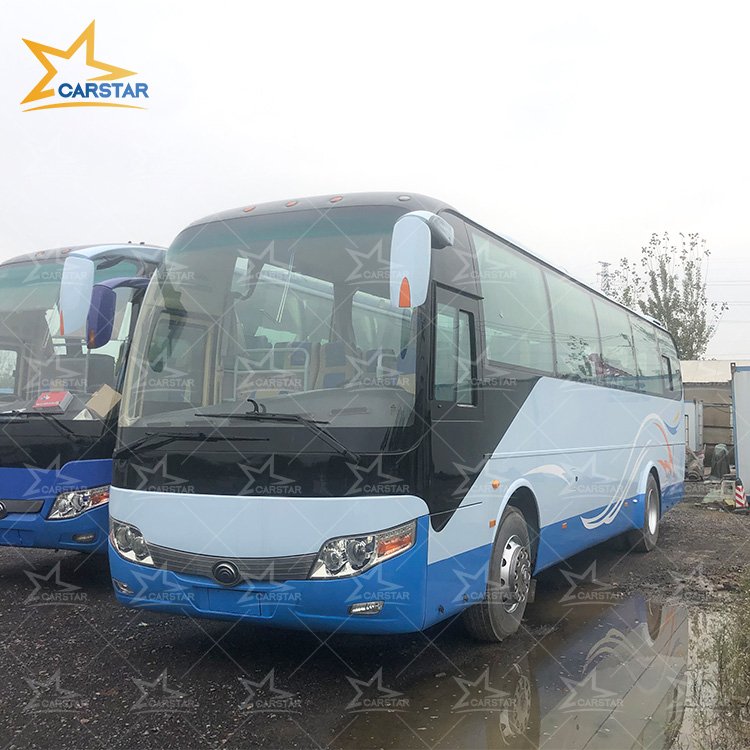Factory Price Front Engine Euro 2 Mini Solar Bus 55 Seats for Sale Used 30 Seater Coach Bus
