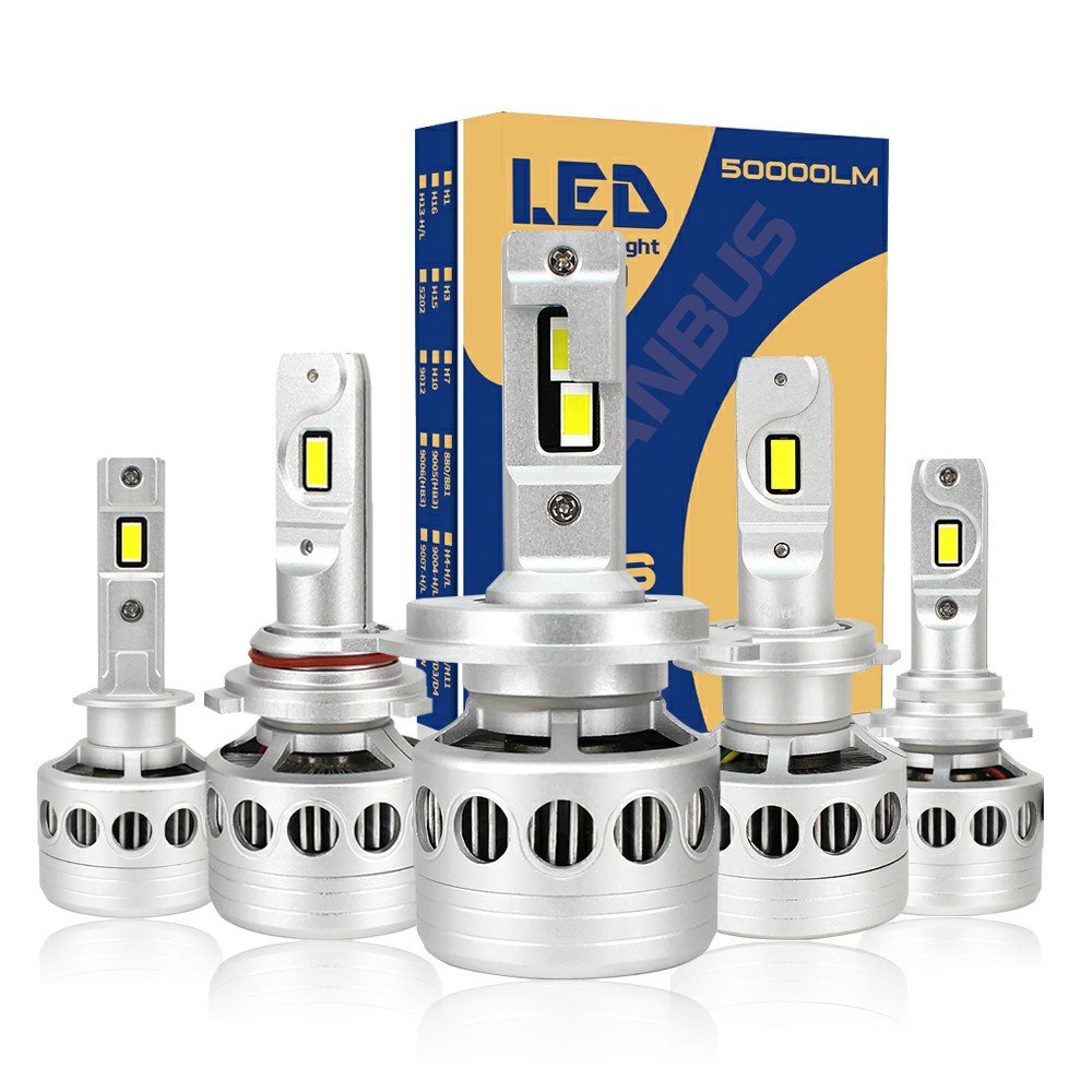 Super Bright F3S Pro High Lumen Canbus 300W 50000LM 12V 24V 6000k White Light Led Headlight Bulb H1 H4 H7 Led Headlight