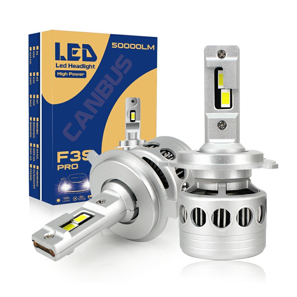 Super Bright F3S Pro High Lumen Canbus 300W 50000LM 12V 24V 6000k White Light Led Headlight Bulb H1 H4 H7 Led Headlight