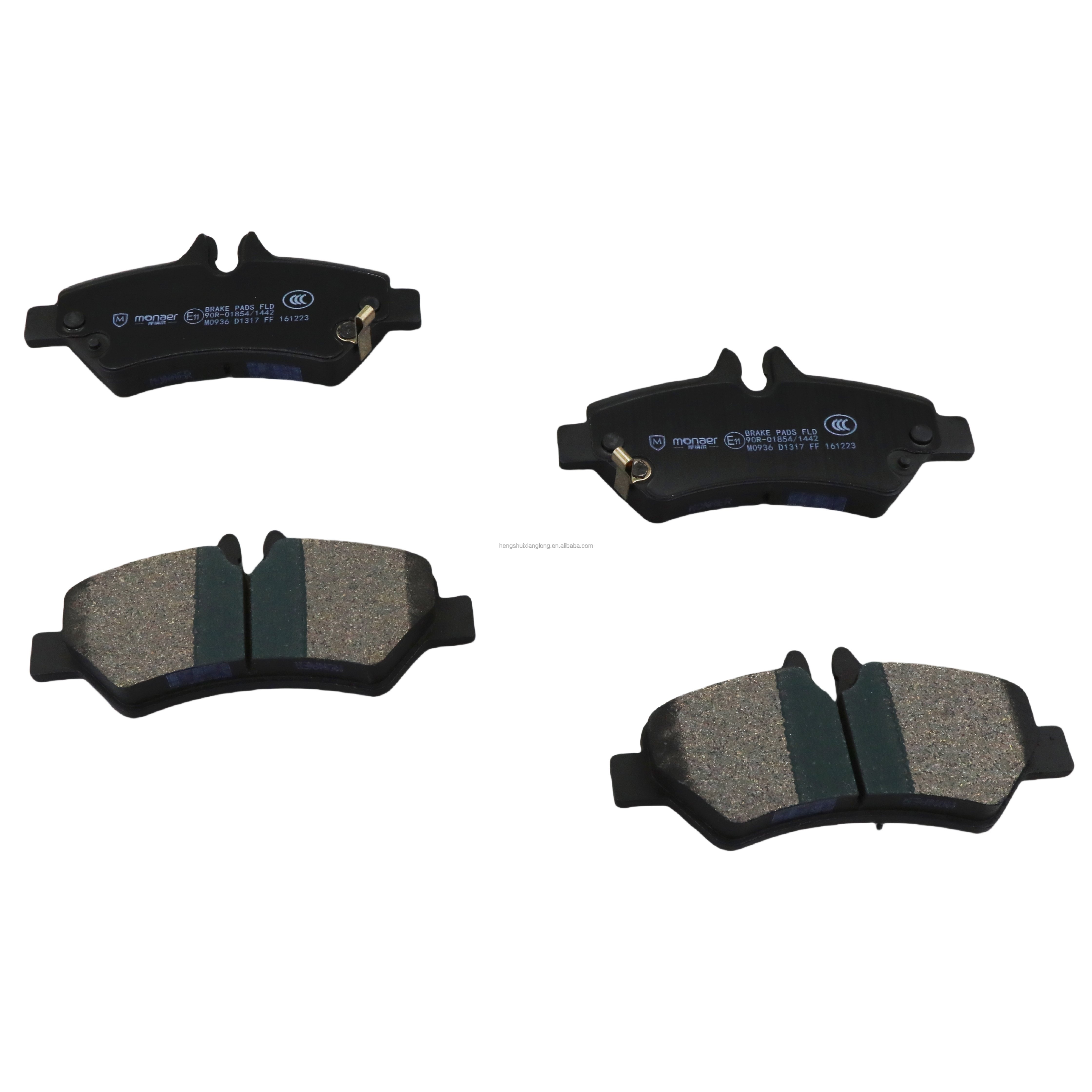 A0004201006 A0064205020Monaer Brake Pads D1688 Ceramic Front Disc Brake Pad for Mercedes Benz