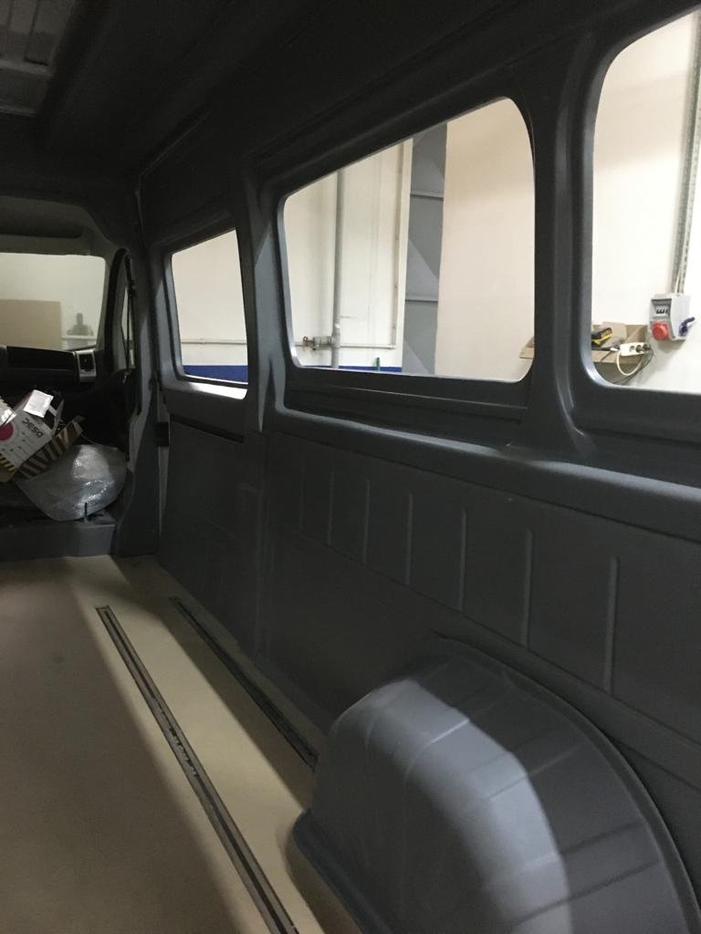 VKM-18 **DUCATO INTERIOR TRIM SET** THERMOFORM ABS PLASTIC for COMMERCIAL VEHICLES, MOTORHOMES, MINIBUSES, COACHES, BUSES