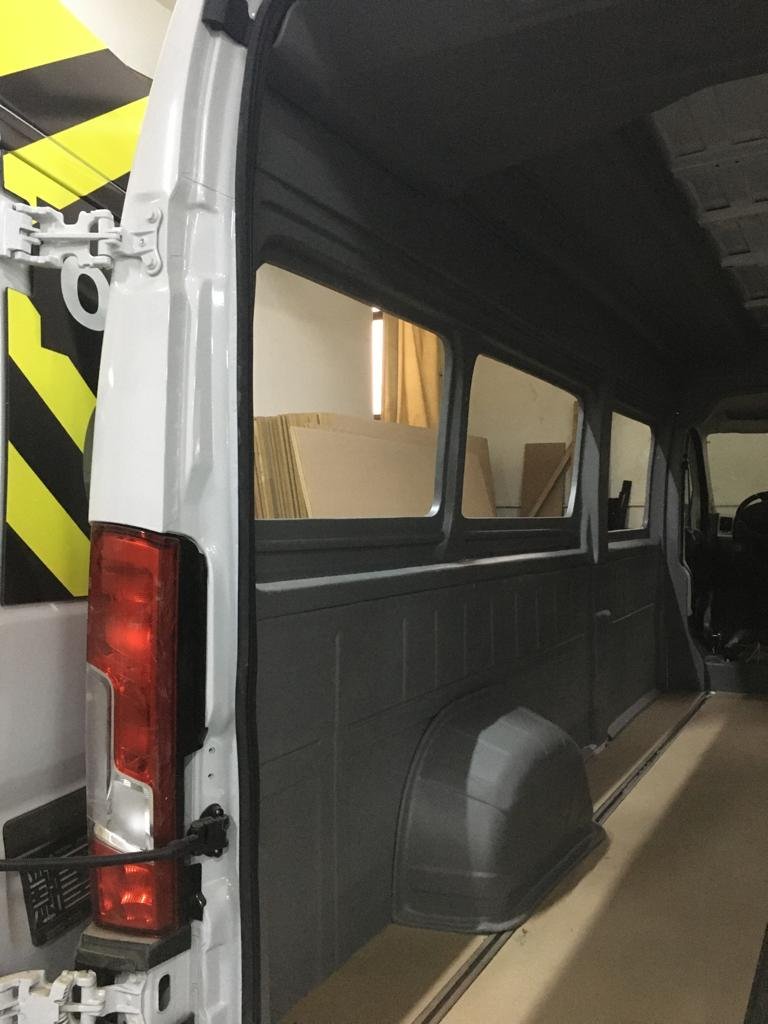 VKM-18 **DUCATO INTERIOR TRIM SET** THERMOFORM ABS PLASTIC for COMMERCIAL VEHICLES, MOTORHOMES, MINIBUSES, COACHES, BUSES