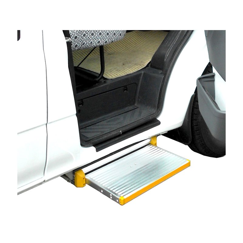 Electric Aluminum Entry Sliding Step Door Anti-slip Slide Foot Step for RV Travel Trailer Caravan Camper Motorhome