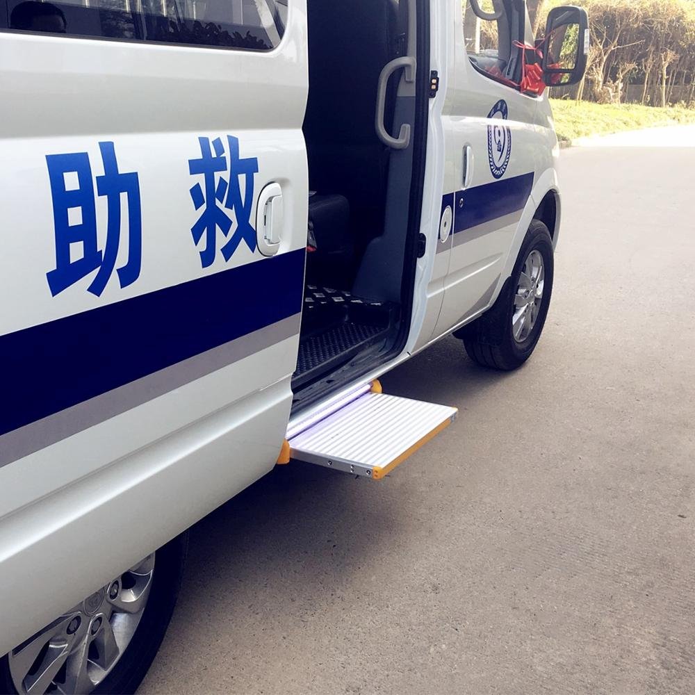 Electric Aluminum Entry Sliding Step Door Anti-slip Slide Foot Step for RV Travel Trailer Caravan Camper Motorhome