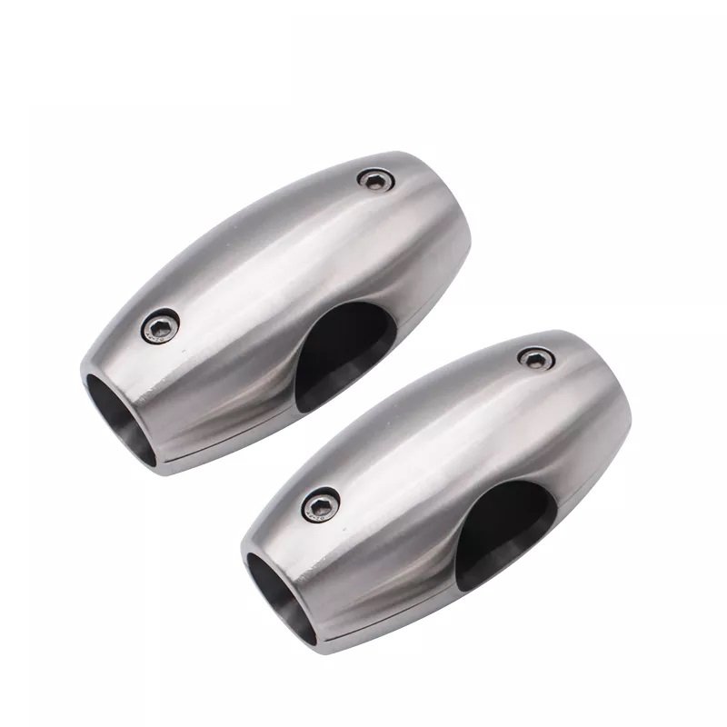 4-ways Pipe Heavy Duty Round Tube Int Cross Connector Bus Metro Subway Tee Handrail Pipe Fittings Accessory Interior Rail Pipe