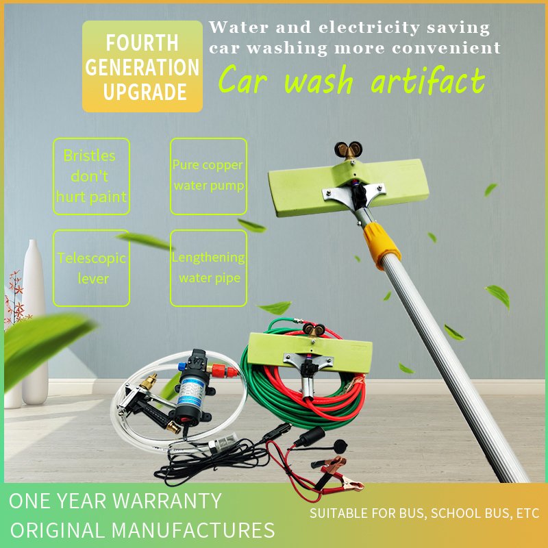 Bus Accessories Portable Car Washing Brush Mobile Car Washing Machine Manufacturers Direct High Quality Car Washing Brush Nozzle