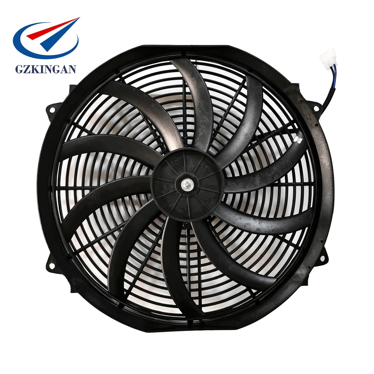 16 Inch Car Universal Fan, 12V 24V Universal Radiator Cooling Fan 120W Car Radiator Fan