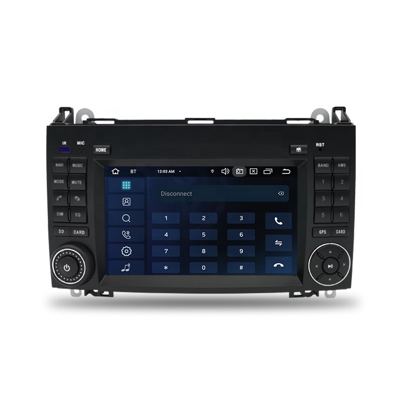 Route Android 8 Core Car Radio for Mercedes Benz B200 Vitos Car Gps with Wifi 4G BT Wireless Carplay Android Auto Car Video