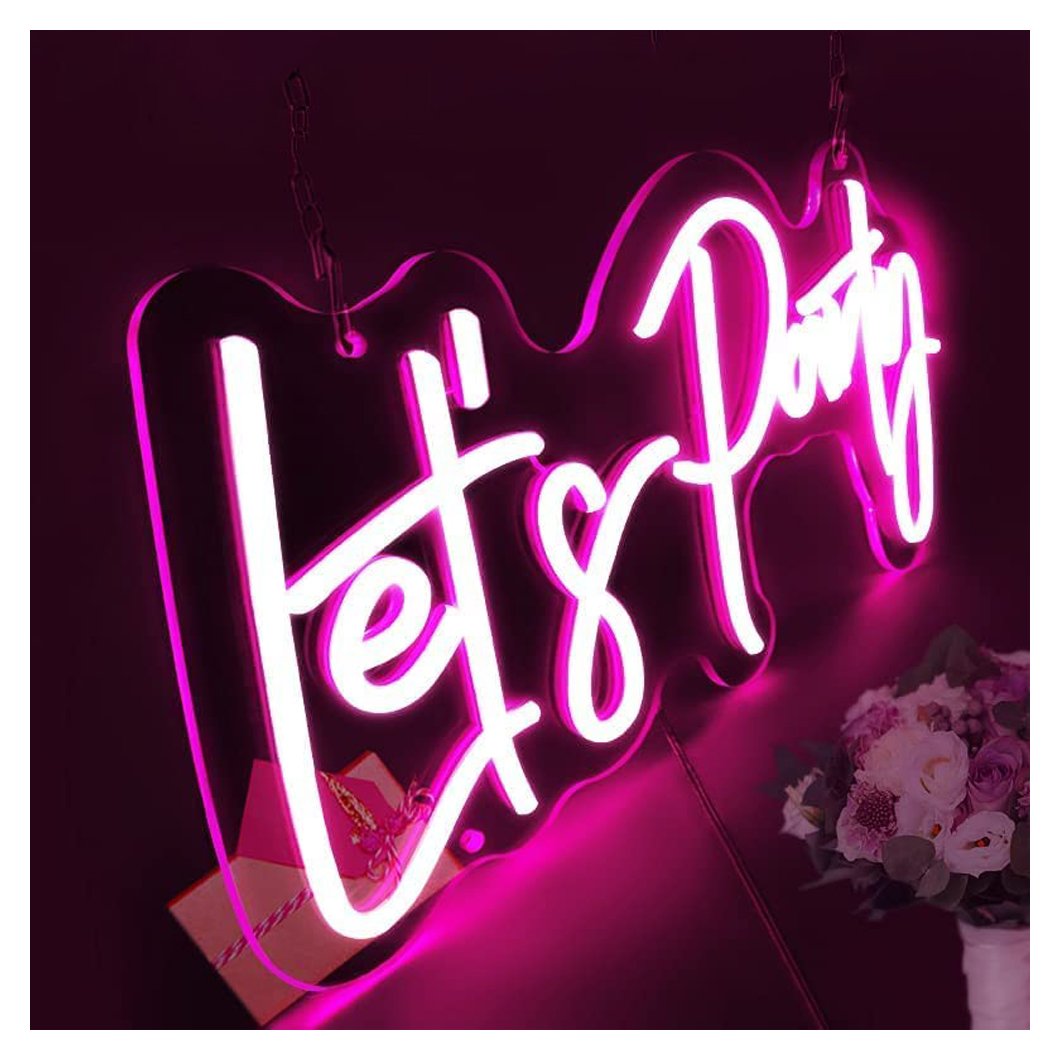 No MOQ Led Neon Sign Custom Let Party Flex Acrylic Light Letter Home Decor Neon Sign