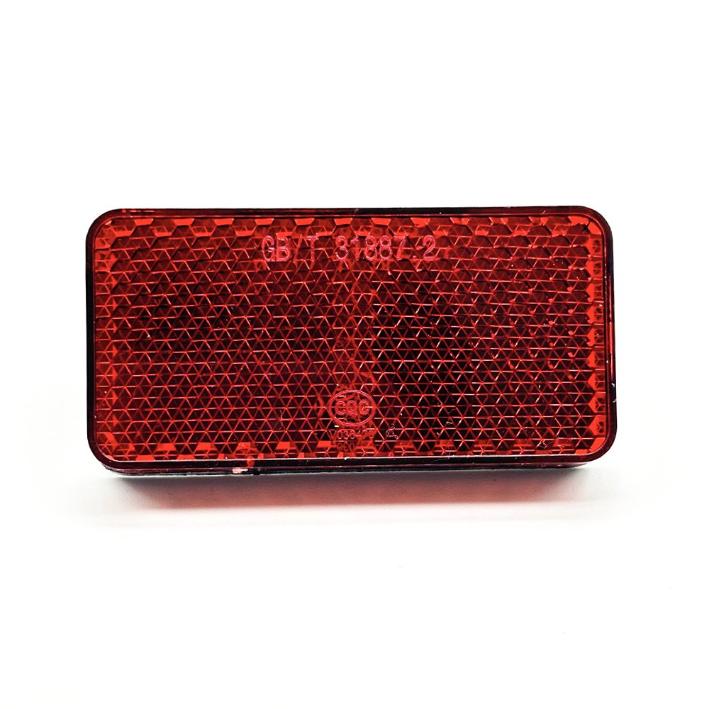 Amber/White Side Reflective Electrical Bicycle Cycling Warning Light Reflex Reflectors for Safety Accessories