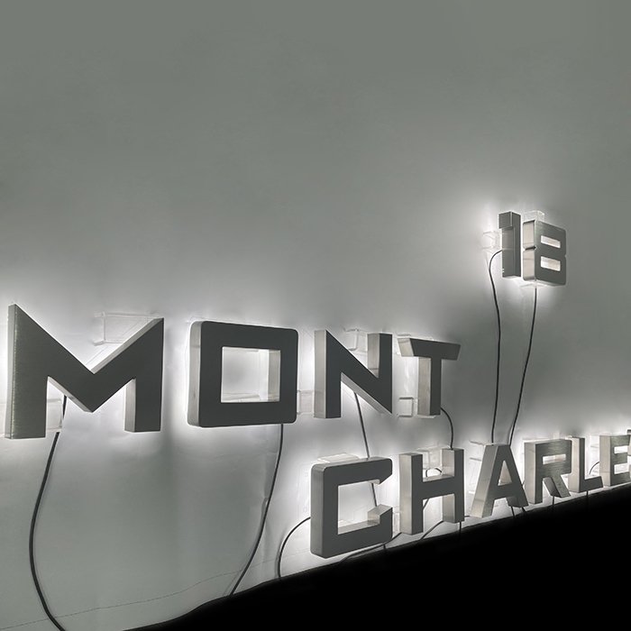 Custom Outdoor Stainless Steel Led Lighting Channel Letter Shop Sign 3D Illuminated Advertising Signage Logo for Company